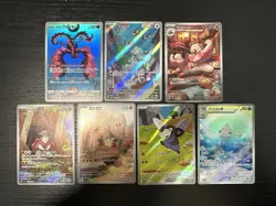 Pokemon Card Lot Art Rare Collection 7 Cards Japanese ALL NEAR MINT/MINT | Lot A - Image 1