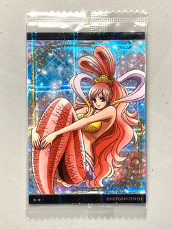 Shirahoshi - R No.10-28 - One Piece Itajaga Wafer Card Sealed Japanese - Image 1