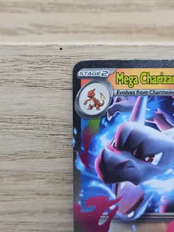 Mega Charizard X ex Pokemon Card TCG Phantasmal Flames 013/094 Double Rare Holo - Image 2