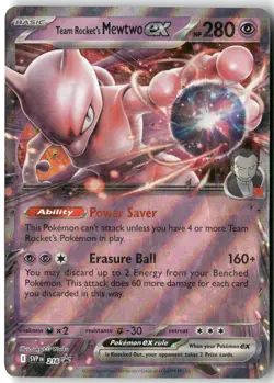 Team Rocket's Mewtwo ex, Pokemon SV: Scarlet & Violet Promo Cards Promo, 216 NM - Image 1