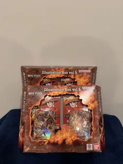 One Piece Card Game Illustration Box Vol. 5 - OP-13 SEALED 2x - Image 1