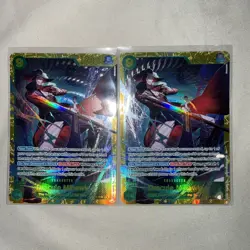 (2X) The Azure Sea's Seven #OP14-119 Dracule Mihawk One Piece Card - Image 1