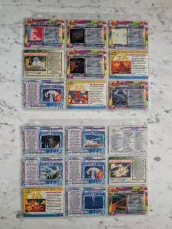HUGE Lot of 150+ Topps Pokemon Cards, Anime Series, Lugia, Mewtwo, Charizard - Image 2