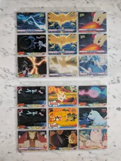 HUGE Lot of 150+ Topps Pokemon Cards, Anime Series, Lugia, Mewtwo, Charizard - Image 3