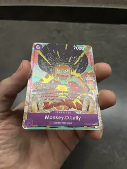Bandai Card Fest 25-26 One Piece Monkey D Luffy Card OP07-073 English Near Mint - Image 2