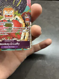 Bandai Card Fest 25-26 One Piece Monkey D Luffy Card OP07-073 English Near Mint - Image 5