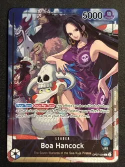 Boa Hancock (2025 PSA Magazine Promo) OP07-038 One Piece Promotion Cards Foil Nm - Image 1