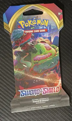Pokemon TCG Sword & Shield 4 Booster Packs English 10 Cards - Image 2