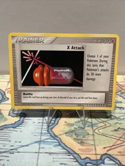 2006 Pokemon Next Quest Trading Figure Game X Attack Trainer 8/8 Card - Image 1