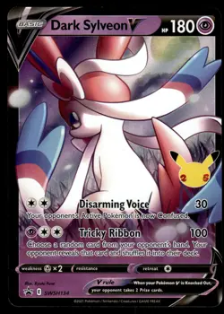 Dark Sylveon V SWSH134 SWSH: Sword & Shield Promo Cards Pokemon - Image 1