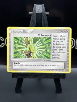 Pokemon Trading Figure Card X Accuracy Trainer 7/8 - Image 2