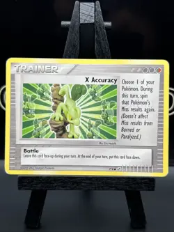 Pokemon Trading Figure Card X Accuracy Trainer 7/8 - Image 3