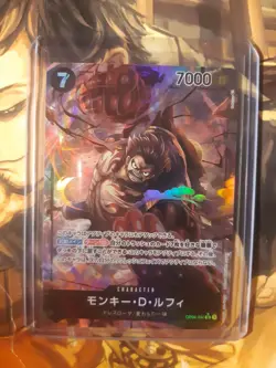 One Piece Card Game Monkey.D.Luffy OP04-090 SR Alternate Art -Japanese- NM - Image 1