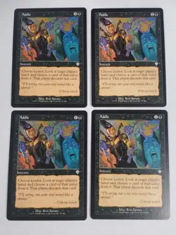 MTG Playset 4x Addle (Invasion/Black/U) - BGM - Image 1