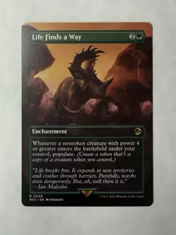 Life Finds a Way (Borderless) Universes Beyond: Jurassic World MTG - Image 1
