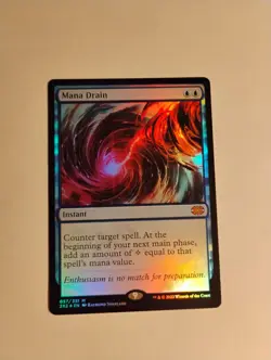 Mana Drain 2x2 Foil - Image 1