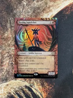 Hexing Squelcher (Showcase Foil) - MTG Lorwyn Eclipsed, NM Pack Fresh - Image 1
