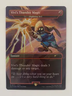 MTG: Vivi's Thunder Magic - Foil Secret Lair: Grimoire - Image 1