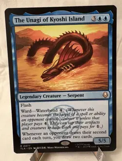 The Unagi of Kyoshi Island Avatar: The Last Airbender Foil - Image 1