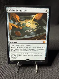 White Lotus Tile - TLA #262 | MTG Avatar Legends | Rare Artifact - Image 1