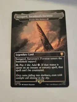 Isengard, Saruman's Fortress - Boseiju, Who Shelters All Commander Mint - Image 1