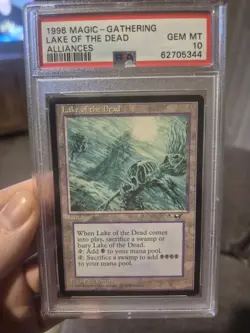 Lake of the Dead - Alliances - Reserved List - MTG - PSA 10 Graded GEM Mint - Image 1