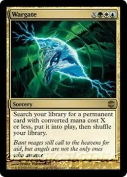 WARGATE Alara Reborn MTG Gold Sorcery RARE LP/EX - Image 1