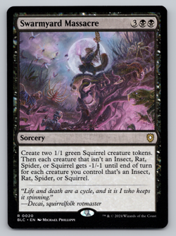 Swarmyard Massacre - Commander: Bloomburrow MTG - Image 1
