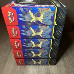 [Lot Of 5] NEW Pokemon Mega Lucario ex Premium Figure Collection Sealed - Image 4