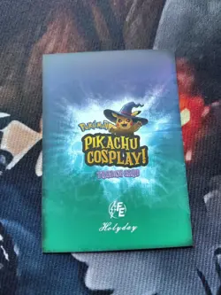 Muzan Demon Slayer (Pikachu) #125 - Galaxy Holo Electric Pikachu Cosplay Pokemon - Image 2