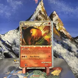 Typhlosion (Prime) - HGSS09 Pokemon HGSS - Holo HP / Damaged - Image 1