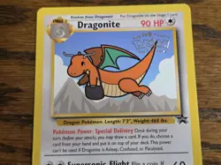 Pokemon Wotc Black Star Promo # 5 Movie Promo DRAGONITE **not played** - Image 2
