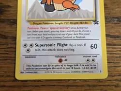 Pokemon Wotc Black Star Promo # 5 Movie Promo DRAGONITE **not played** - Image 3