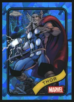 THOR 2025 TOPPS CHROME MARVEL SAPPHIRE #119 A - Image 1