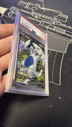 PSA 10 GEM MINT Lugia V Silver Tempest Full Art Holo 2022 SWSH Pokemon 185/195 - Image 4