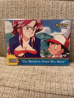 The Mandarin Island Miss Match OR16 Topps Pokemon Series 3 TV Animation Blue - Image 1