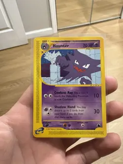 2003 Pokemon Skyridge Haunter 63/144 & Gastly 57/144 Non Holos Pokemon TCG - Image 2