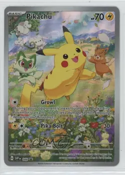 Pikachu (Paldea Adventure Chest) Holo Pokemon Scarlet & Violet Black Star Promo - Image 1