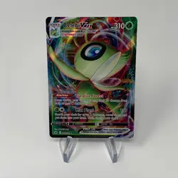 Pokemon TCG Sword Shield Chilling Reign Celebi VMAX 008/198 Ultra Rare Holo NM - Image 1