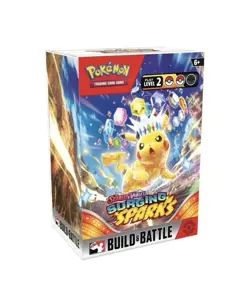 Surging Sparks Build and Battle Box SV08 Pokemon 2024 Factory Sealed - Image 1