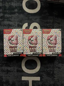Pokemon TCG Scarlet and Violet 151 Booster Bundle - 6 Packs! NEW SEALED - Image 1