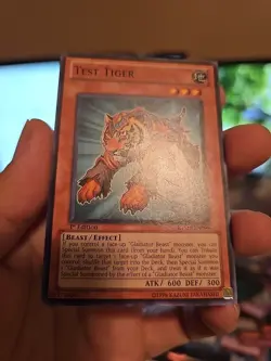 Yugioh Test Tiger RYMP-EN098 1st Ed Common Yu-Gi-Oh! Lp - Image 1