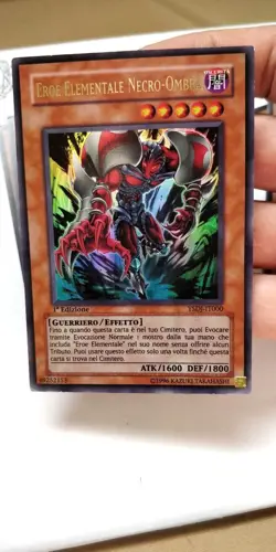 ELEMENTAL HERO NECROSHADE - 1ST ED ULTRA RARE LP YSDJ-EN000 - YUGIOH *ITALIAN* - Image 1