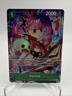 Perona Alt art OP12-034 SR OP12 Legacy of the master One Piece English - Image 1