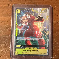 One Piece TCG ST-29 Monkey D Luffy ALT ART Egghead Variation - Image 1