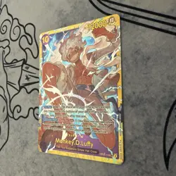 Monkey D Luffy - OP05-119 SEC - Reprint - One Piece - English - Image 3