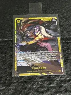 2X Crocodile -OP14-120 SEC One Piece TCG The Azure Sea's Seven Foil NM - Image 5