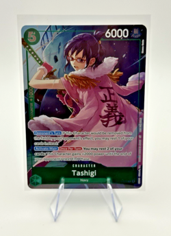 Tashigi OP14-029 Dash Pack Promo The Azure Sea's Seven English One Piece NM - Image 1