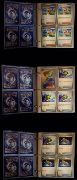Pokemon TCG • 200+ Card Lot • 'Backup Battle Binder' Theme • [Mostly LP]-MP - Image 5