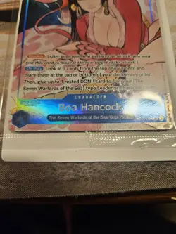 Boa Hancock Illustration Box Vol.1 ST17-004 One Piece Promotion Cards SR NM Eng - Image 2
